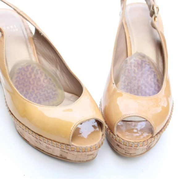 Stuart Weitzman sling back wedges - Picture 14 of 15